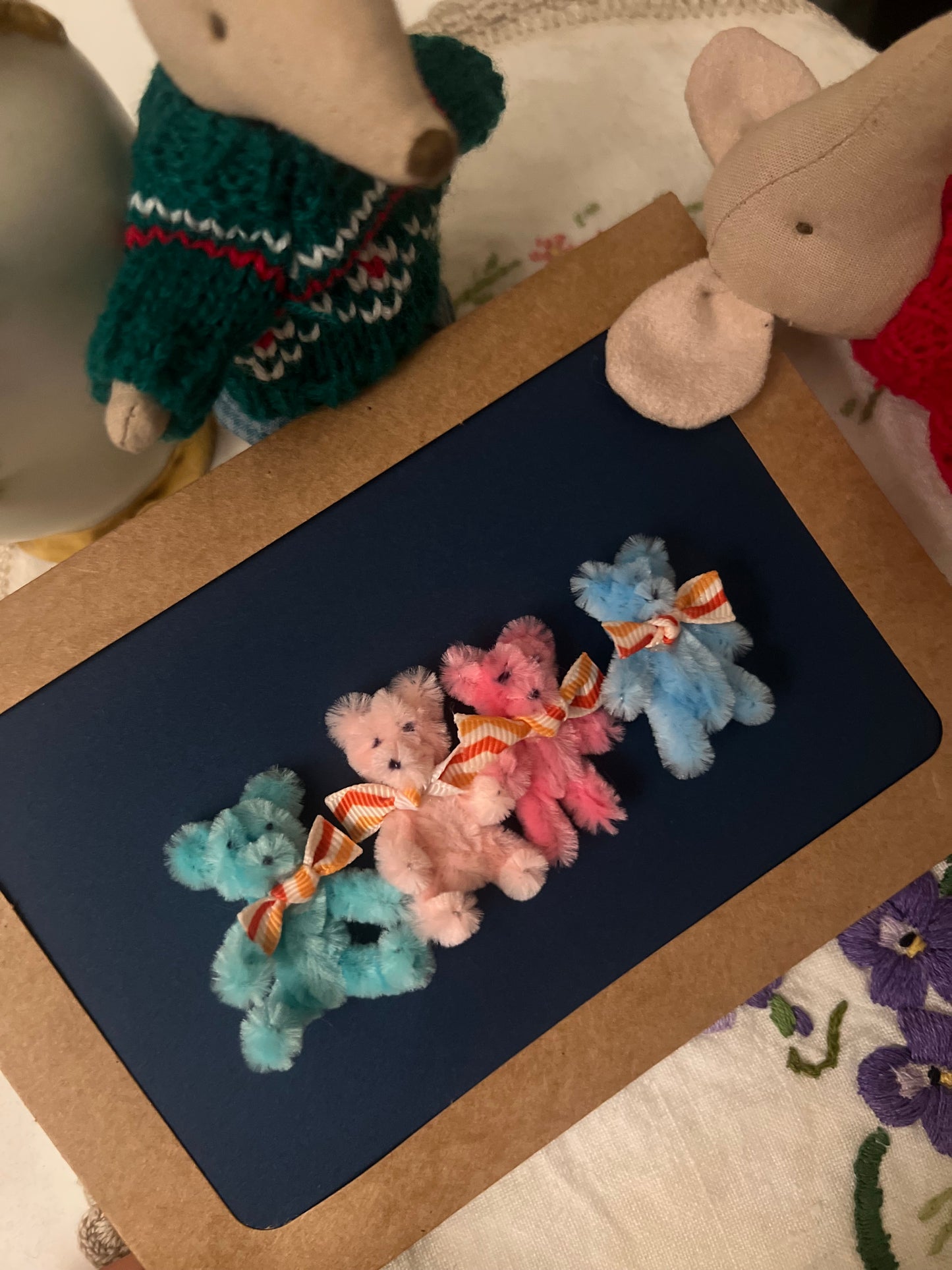 Teddy Bear Magnets set