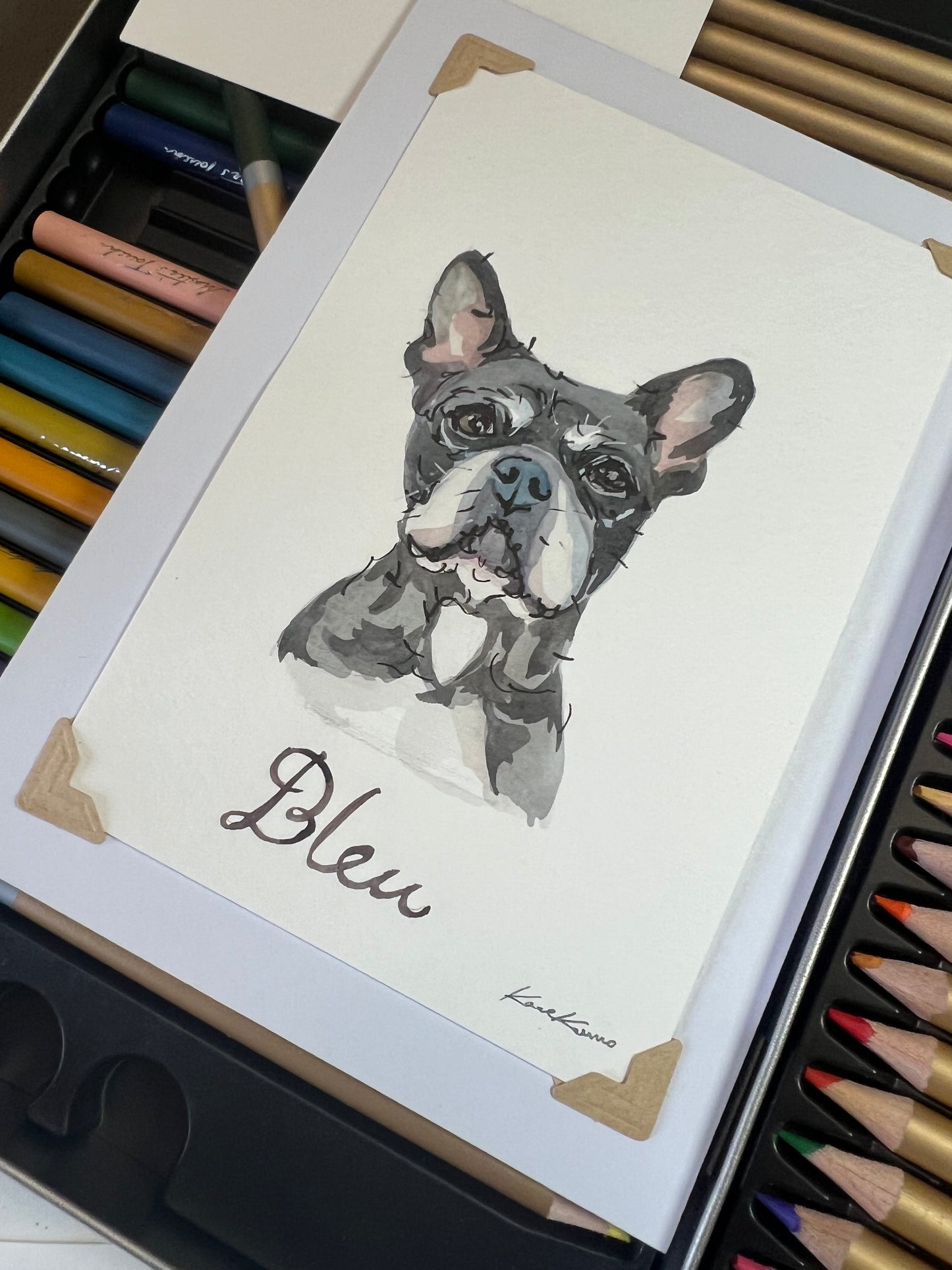 Pet Portraits - Watercolor 5" x 7"