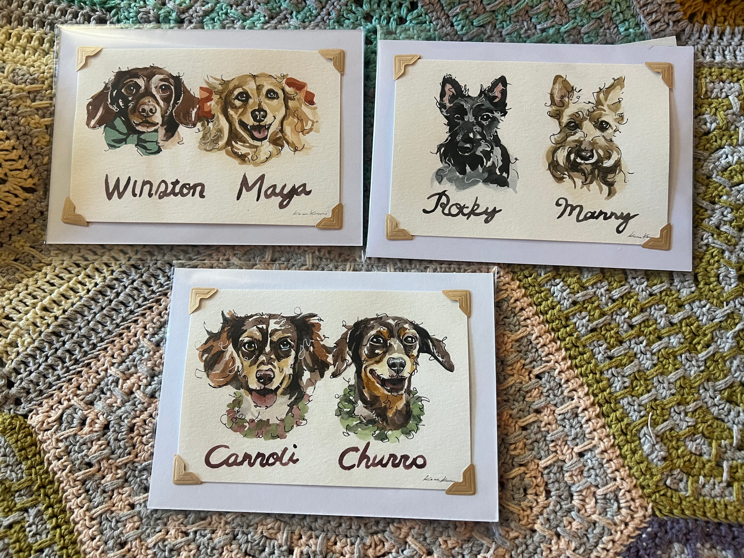 Pet Portraits - Watercolor 5" x 7"