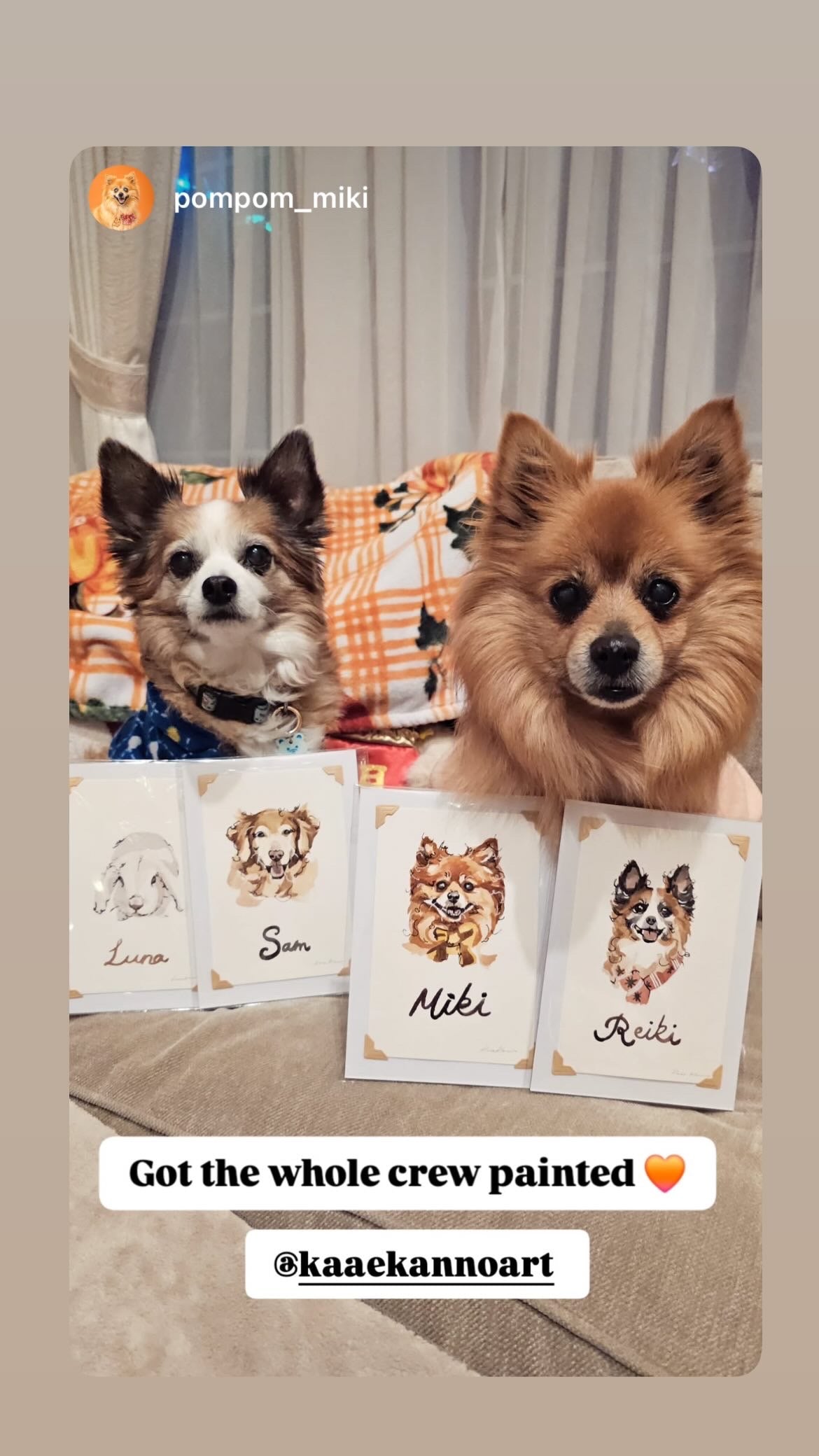 Pet Portraits - Watercolor 5" x 7"