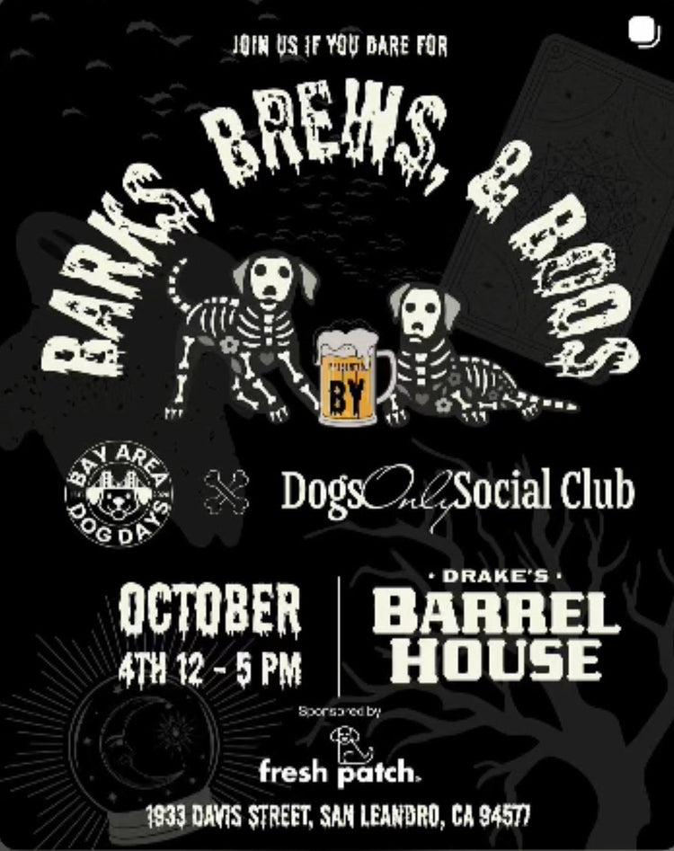 BARKS, BREWS, BOOS
