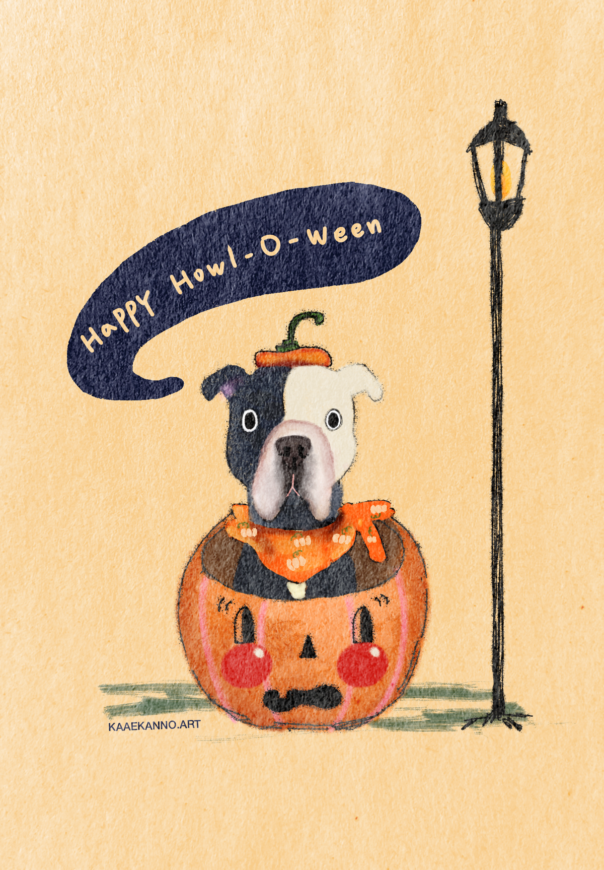 Howl-O-Ween Pumpkin
