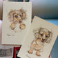 Custom Pet Portrait 4"x 6" / Color Pencil