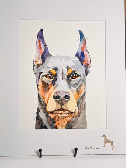 Pet Portait - Watercolor Painting