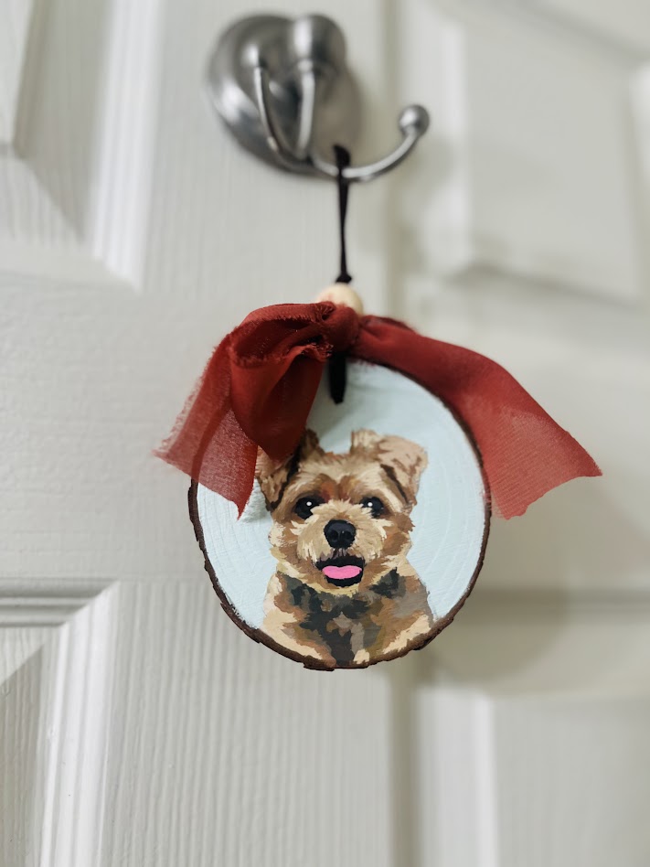 Pet Portrait Ornament