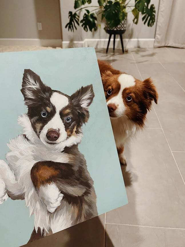 9"x 12" Custom Pet Portrait